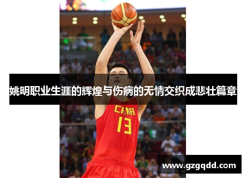 姚明职业生涯的辉煌与伤病的无情交织成悲壮篇章